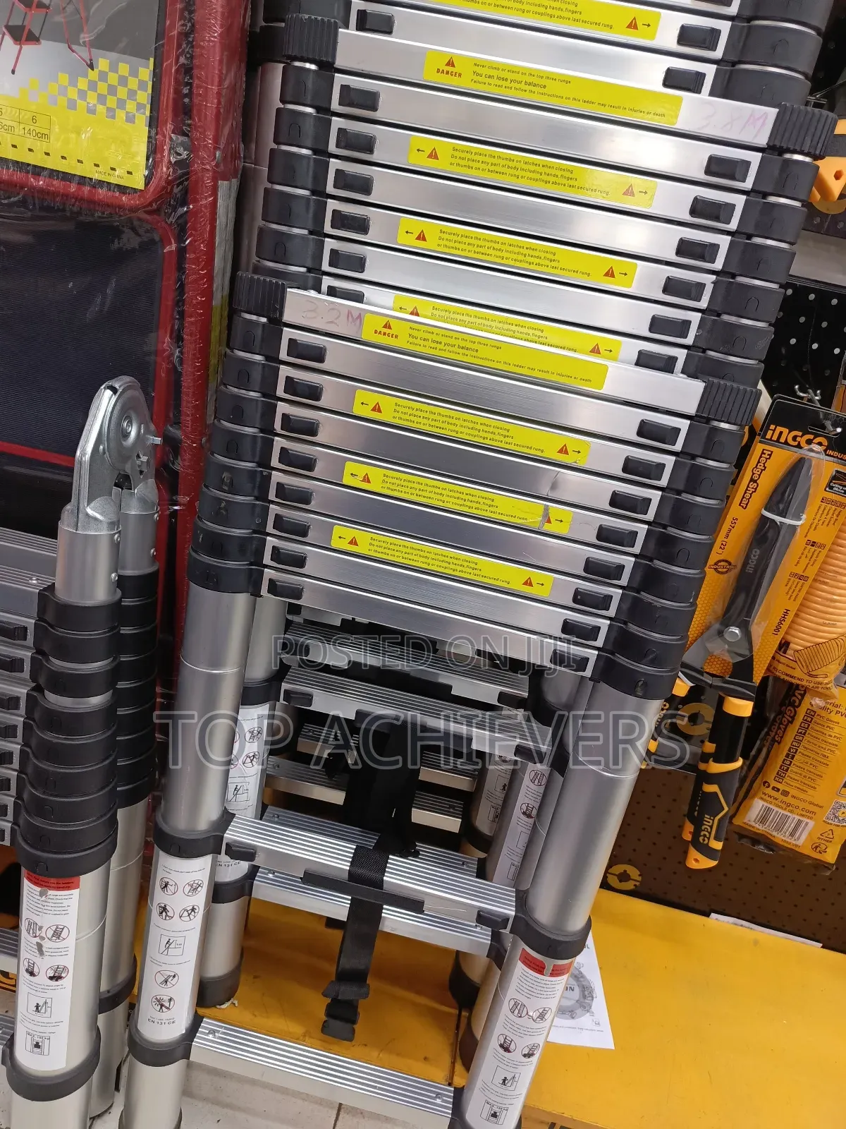 4.1m Telescopic Ladder
