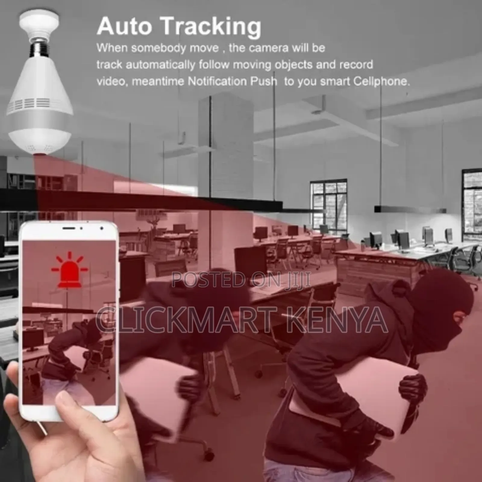 Wireless Bulb Camera Nanny Wifi CCTV Camera