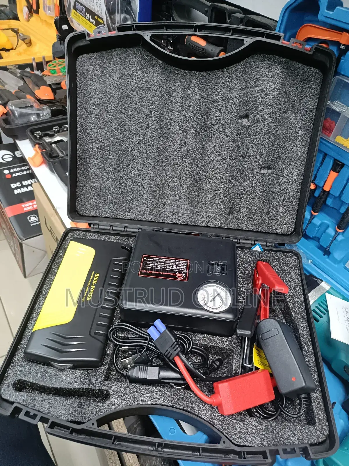 Jumpstarter Kit With Compressor