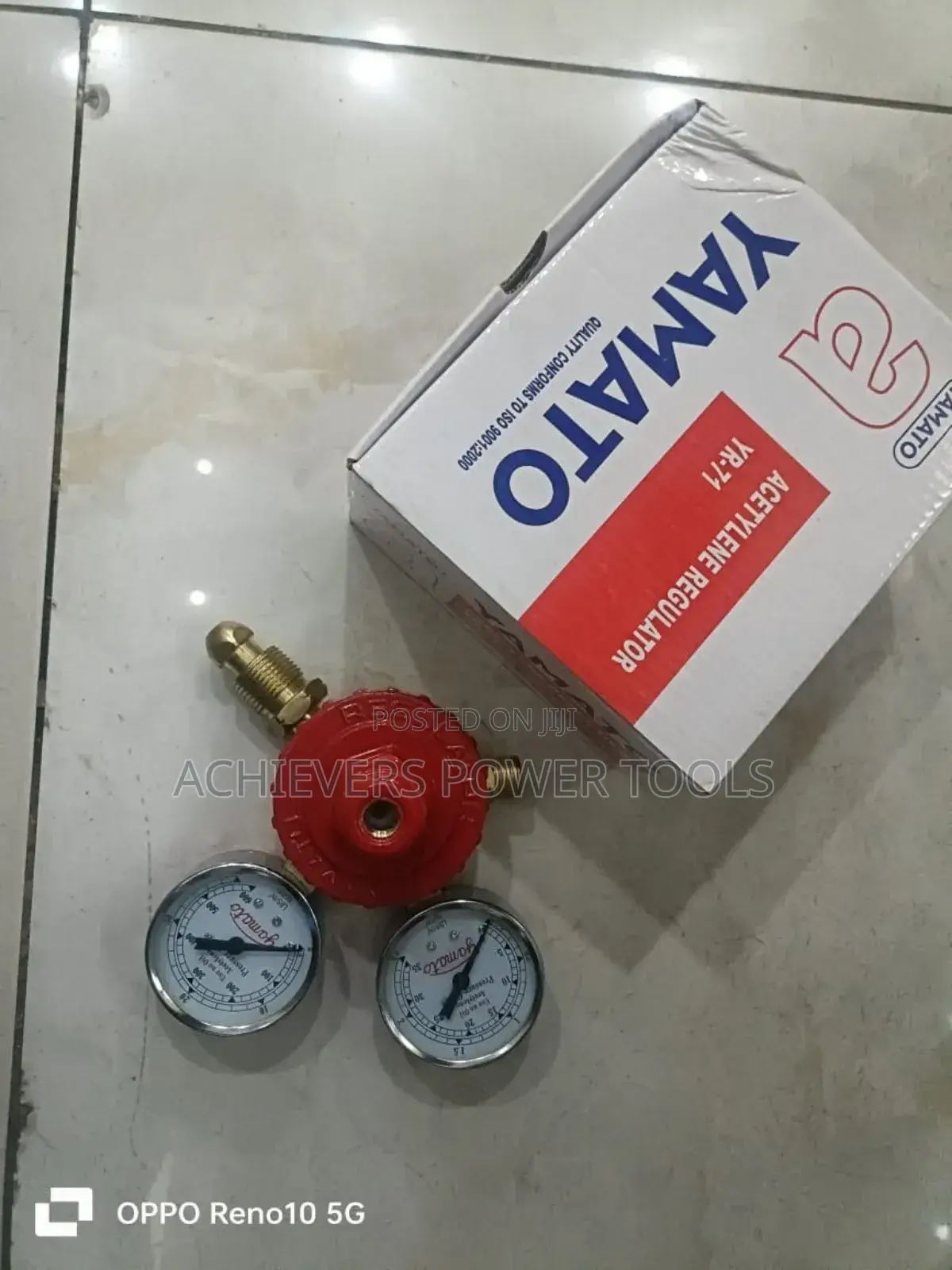 Acetylene Regulator Improved