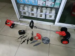 Brush Cutter With Mower Wheels