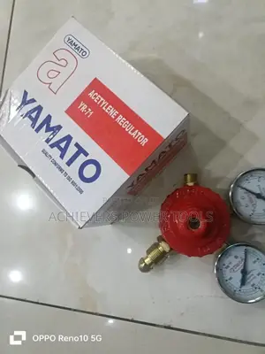 New Acetylene Gas Regulator