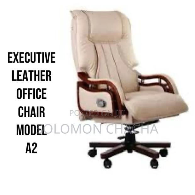 Executive Leather Office Chair Model A2 Very Comfortable - main view