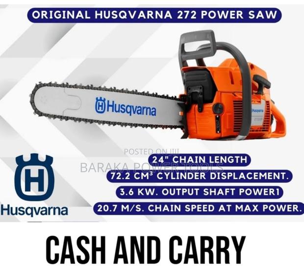 Husqvarna 272 Powersaw- Original - main view