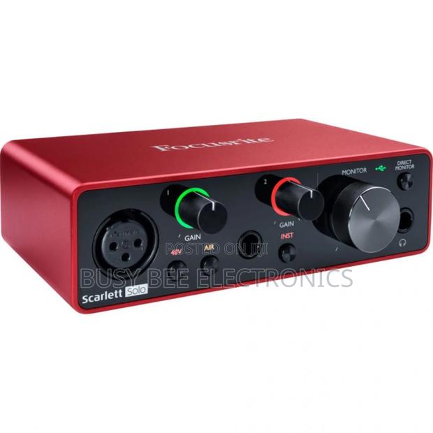 Scarlett Solo 2×2 USB Audio Interface -3rd Generation - main view