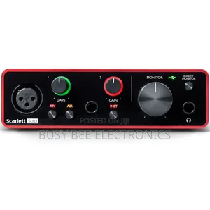 Scarlett Solo 2×2 USB Audio Interface -3rd Generation