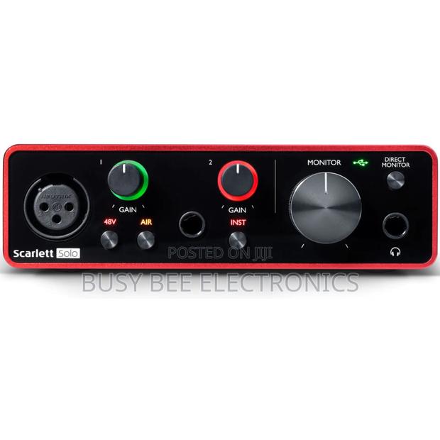 Scarlett Solo 2×2 USB Audio Interface -3rd Generation - thumbnail 2