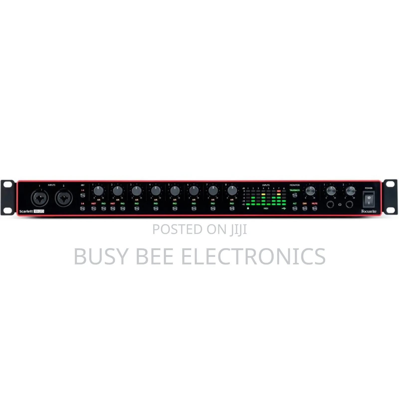 Scarlett 18i20 18×20 Usb Audio Interface -3rd Generation