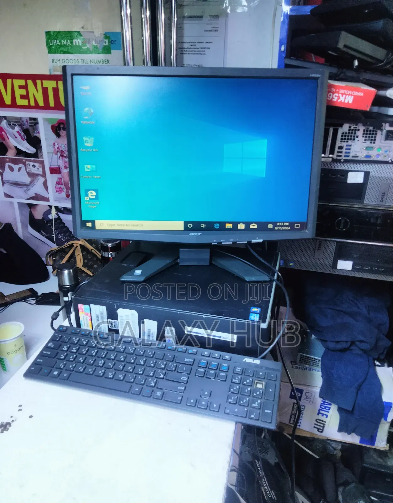 Desktop Computer HP EliteDesk 800 4GB Intel Core i5 SSD 500GB