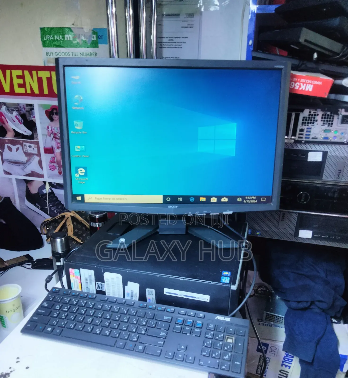 Desktop Computer HP EliteDesk 800 4GB Intel Core i5 SSD 500GB