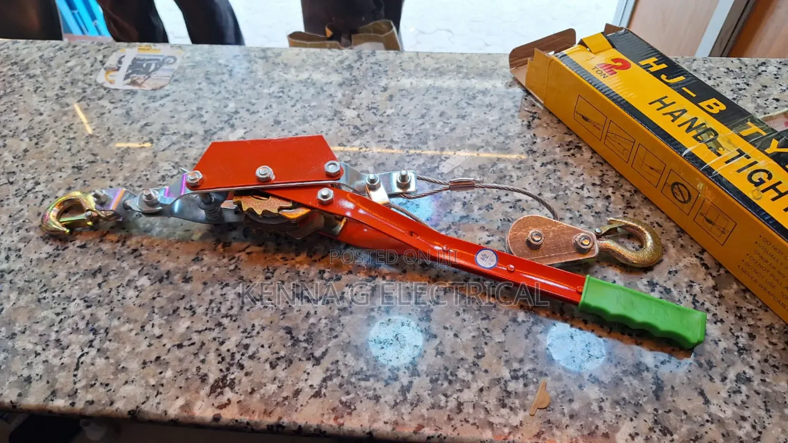 2 Ton CE Wire Rope Hand Pulling Ratchet