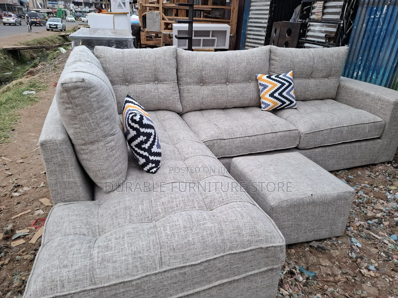 6 Seater Coner Seat Sofa