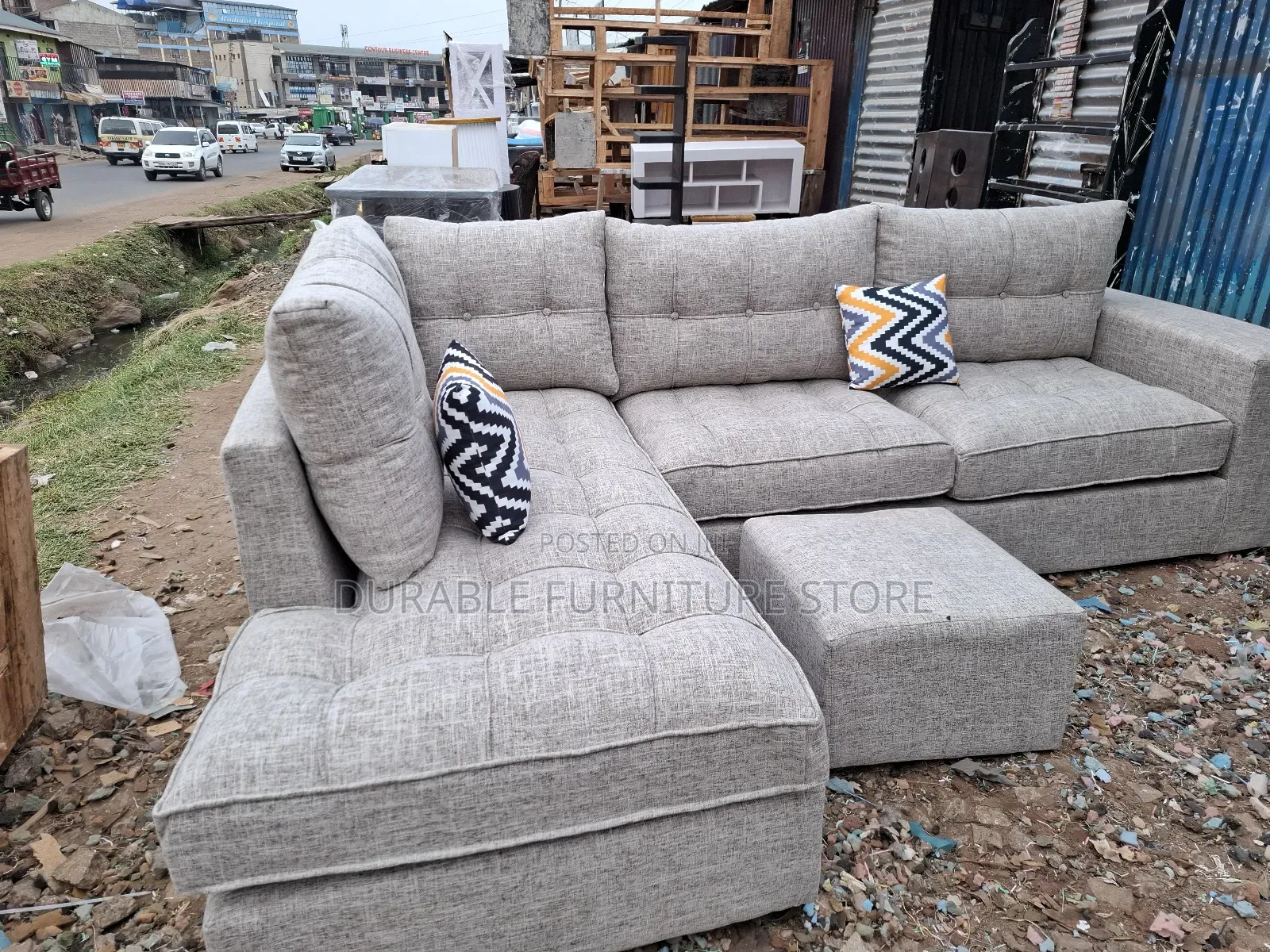 6 Seater Coner Seat Sofa