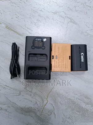 Caisi LP E6 Dual Battery Plus Charger