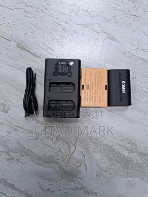 Caisi LP E6 Dual Battery Plus Charger