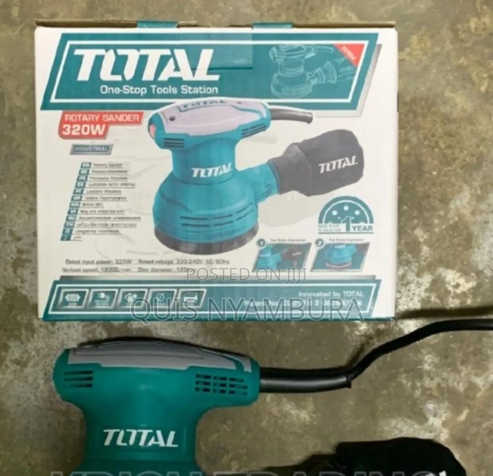 Rotary Sander, Total Sander 320w