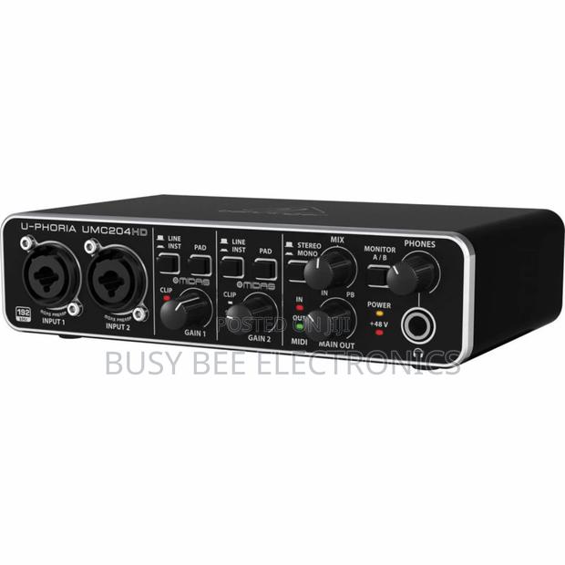 USB 2.0 Audio InterfaceBehringer UMC204HD U-Phoria - thumbnail 3