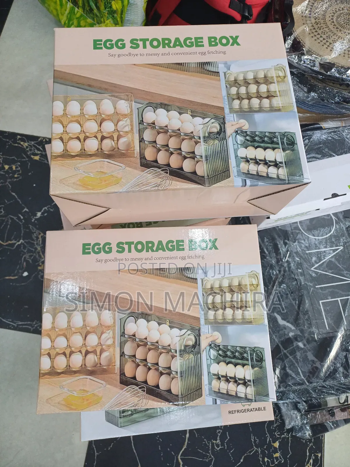 Fridge Egg Storage Organizer