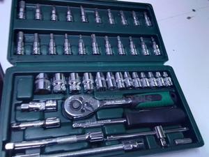 46pcs Ratchet Socket With Wrench - thumbnail 2