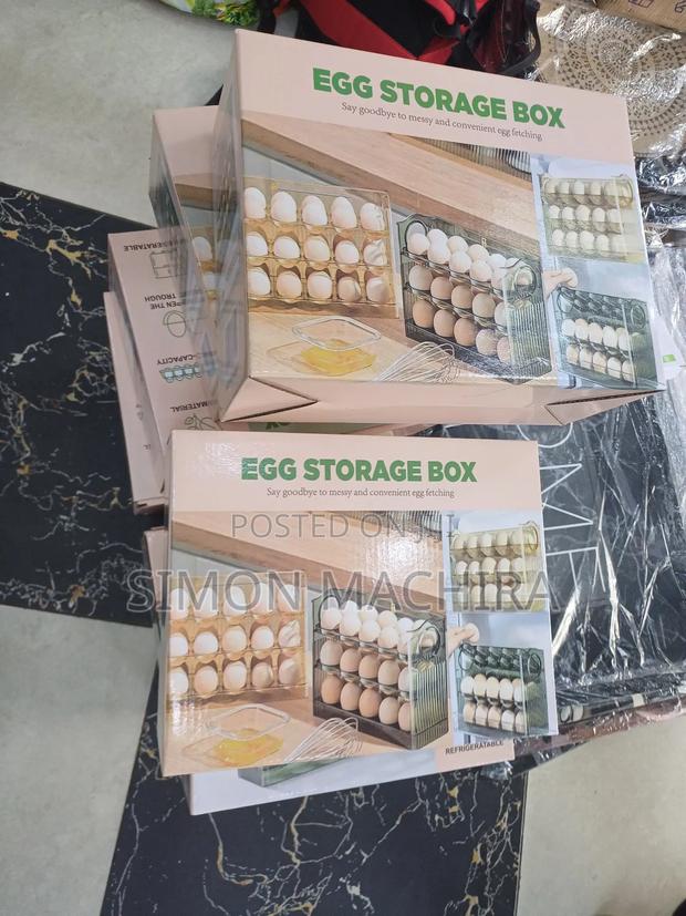 Acrylic Egg Organizer 3 Layers - main view