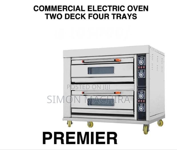 2 Deck 4 Tray Commercial Oven - main view