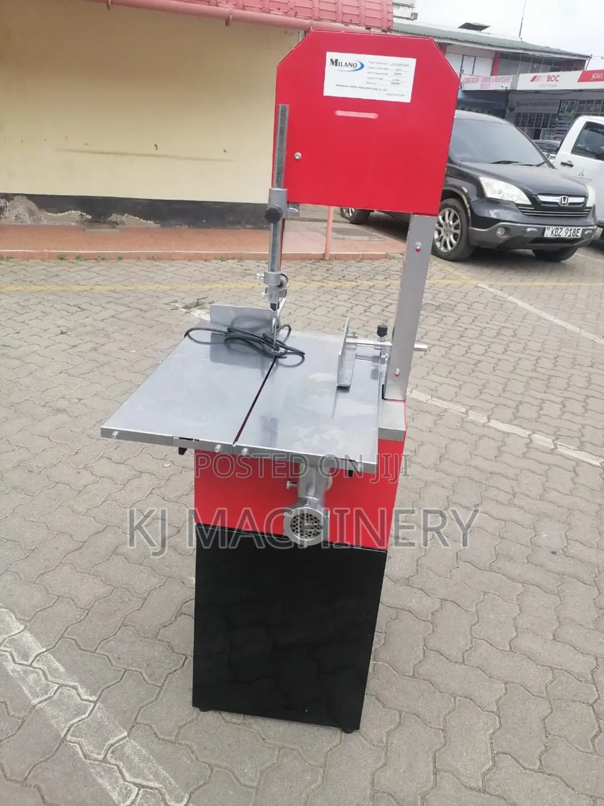 Milano Meat Saw Electric Driven With Mincer
