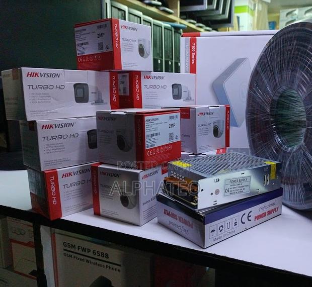 4 Channel Hikvision Complete Set 4 Cameras - main view