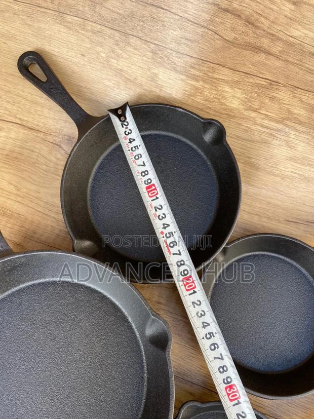 4pcs Cast Iron Frying Pan - thumbnail 7
