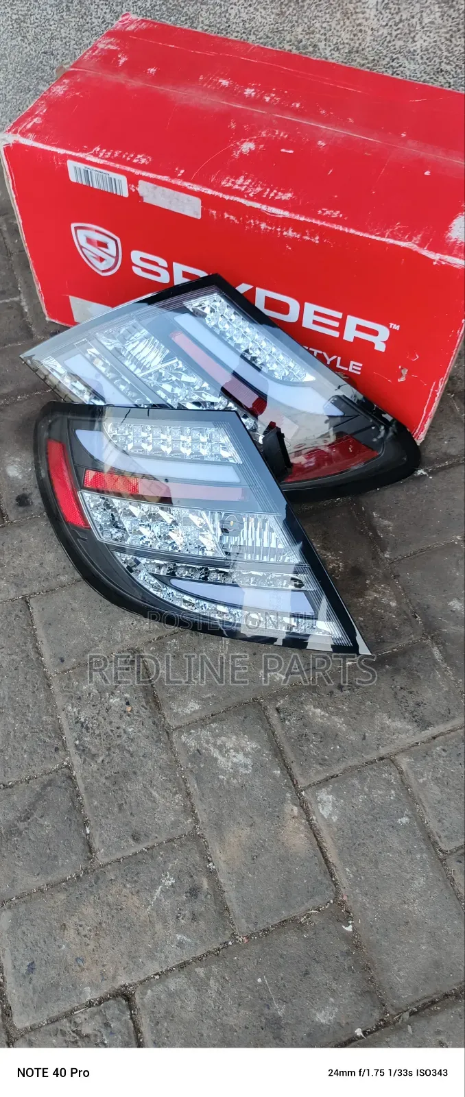 Mercedes Benz W204 LED Tail Lights.