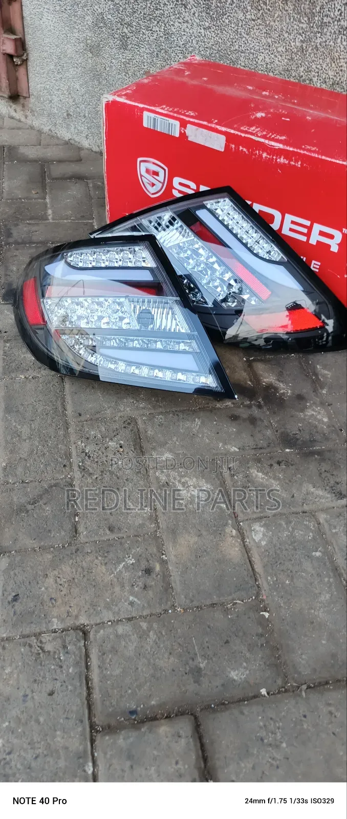 Mercedes Benz W204 LED Tail Lights.