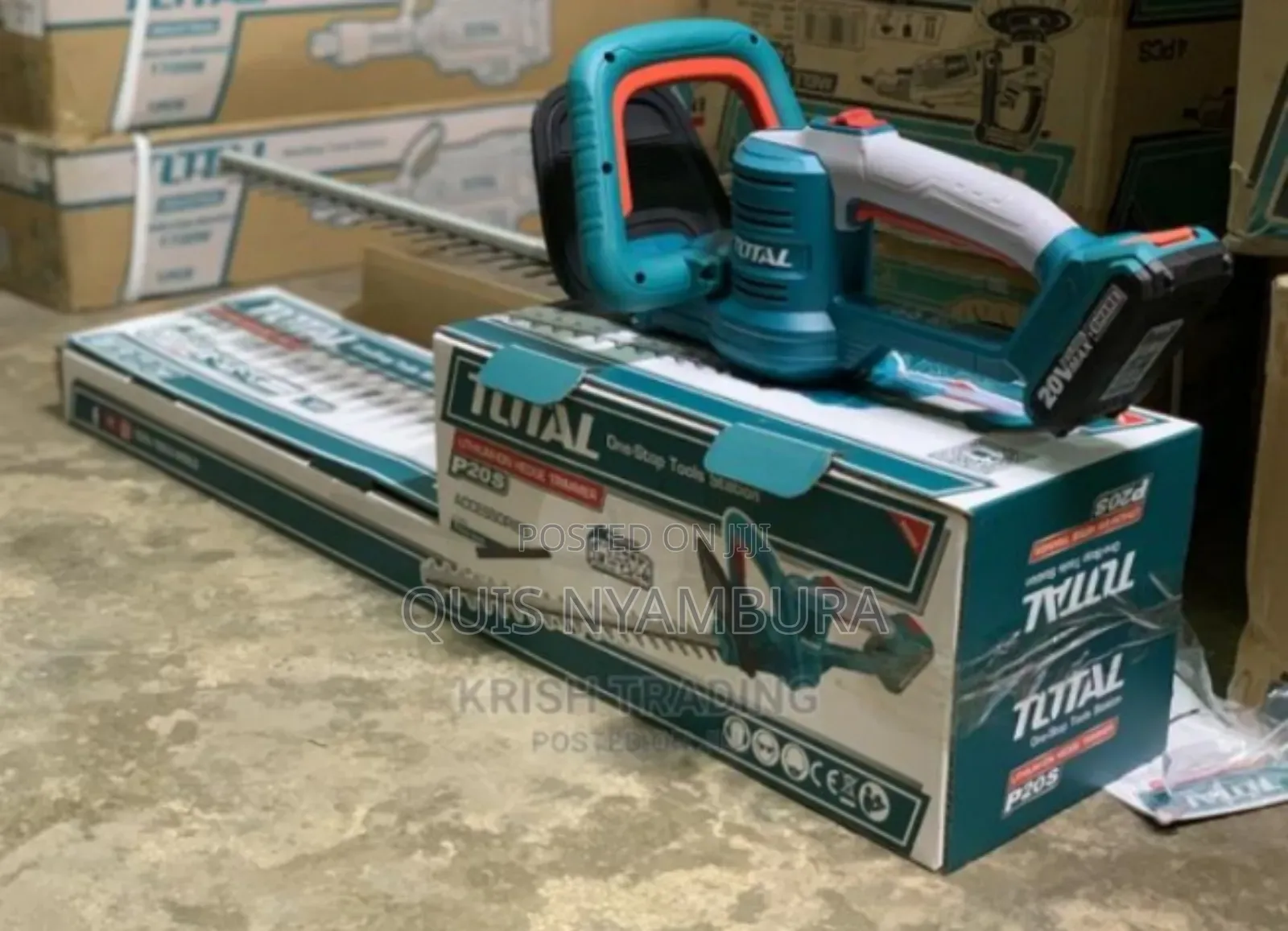 Cordless Hedge Trimmer Total 20v