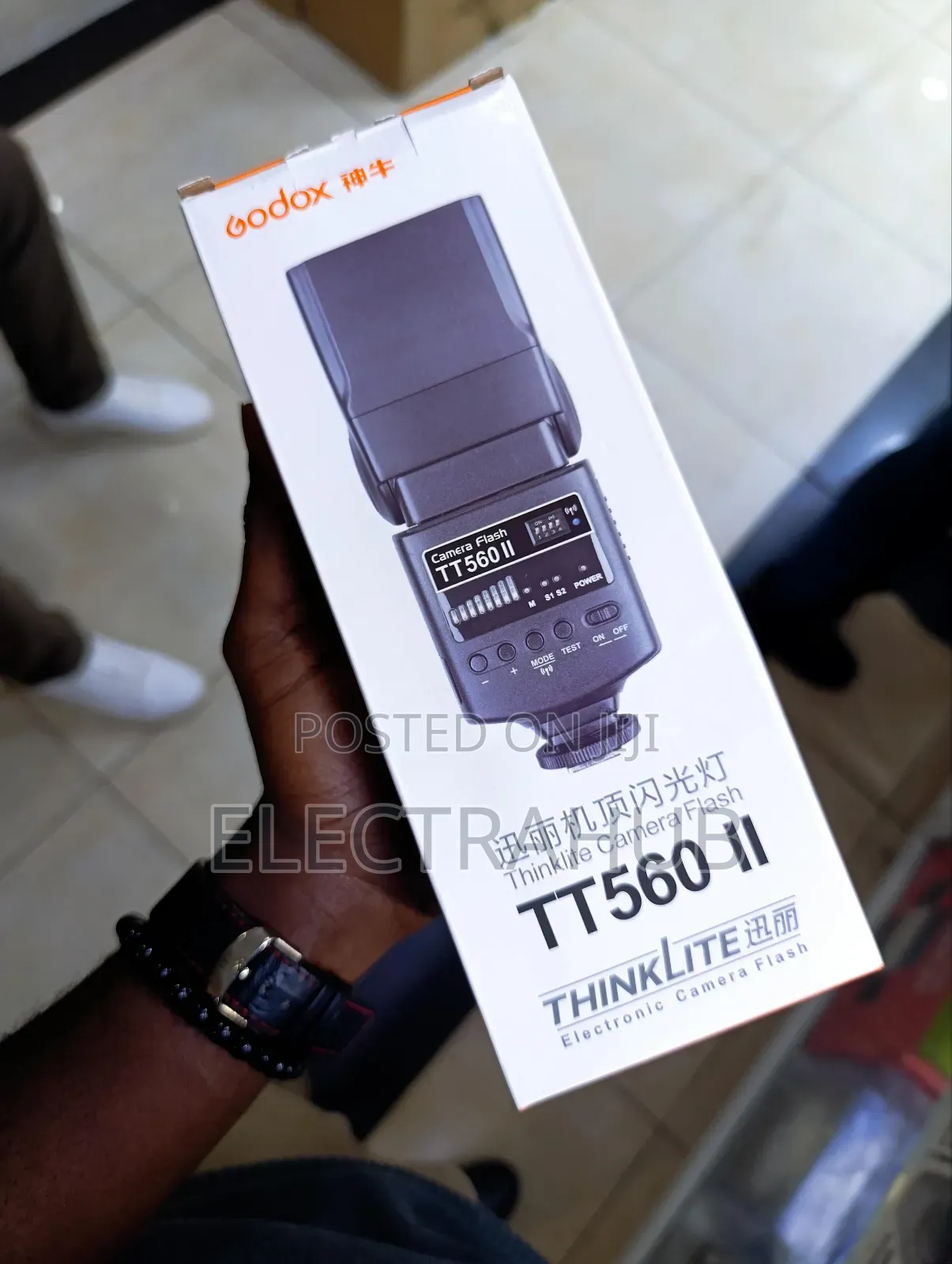 Godox TT560 II Camera Speedlite New Sealed in a Shop