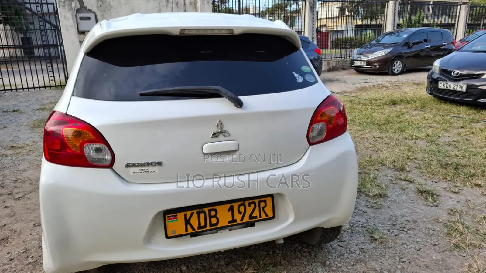 Mitsubishi Mirage 2014 White