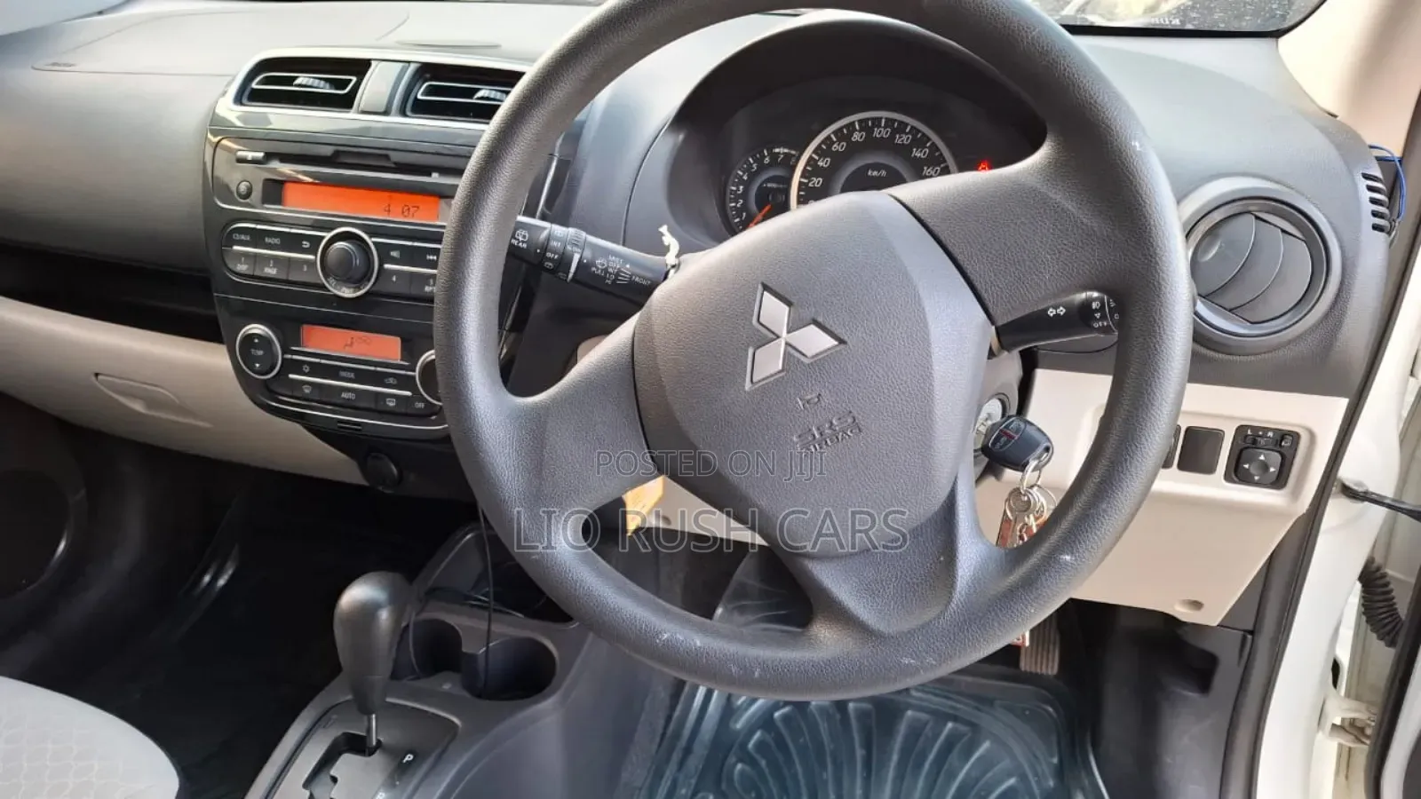 Mitsubishi Mirage 2014 White