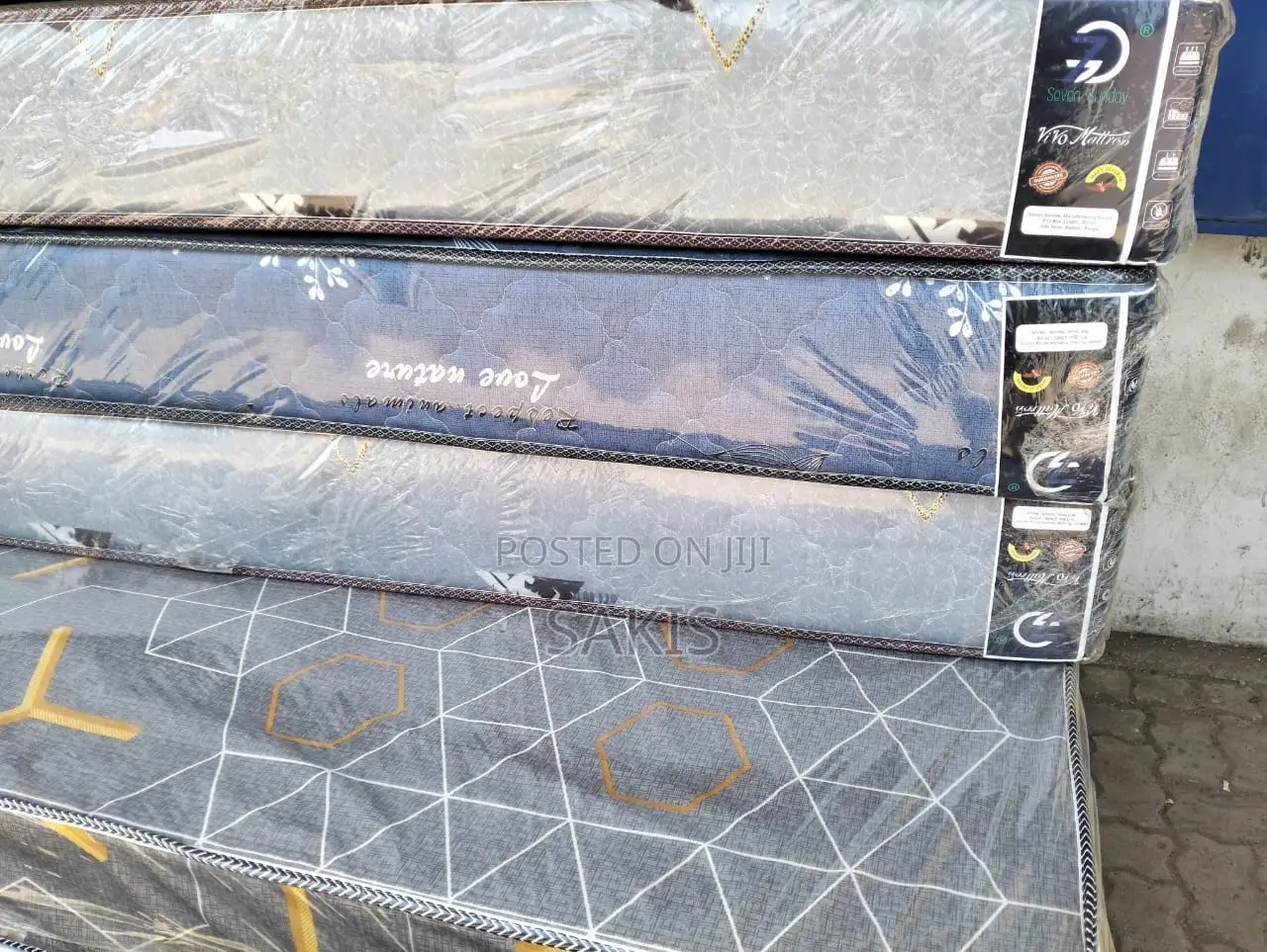Vivid! 10inch, 5 * 6, Heavy Duty Quilted Mattresses.