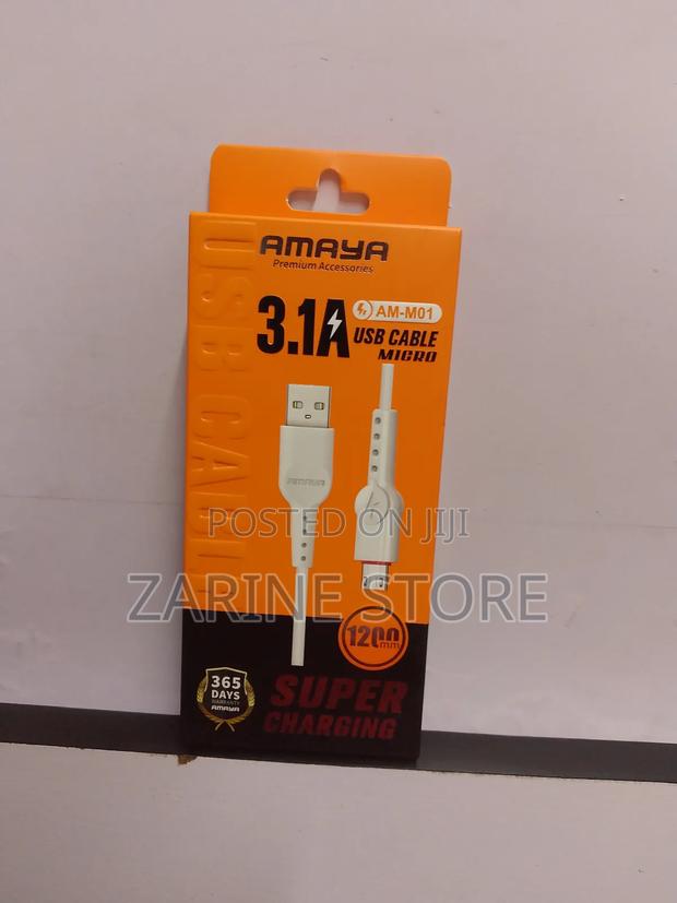 Amaya USB Cable Micro Super Charging 1.2 Metres Long - main view