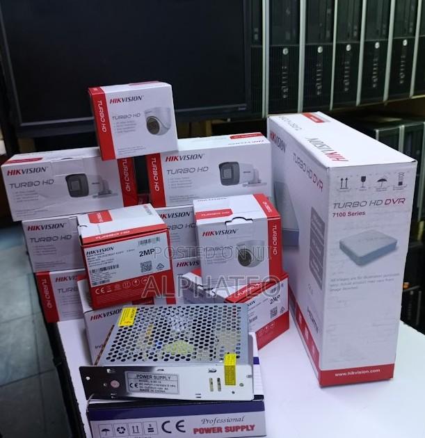 Hikvision 4 Channel CCTV Complete Package 1080p Hd Cameras - main view