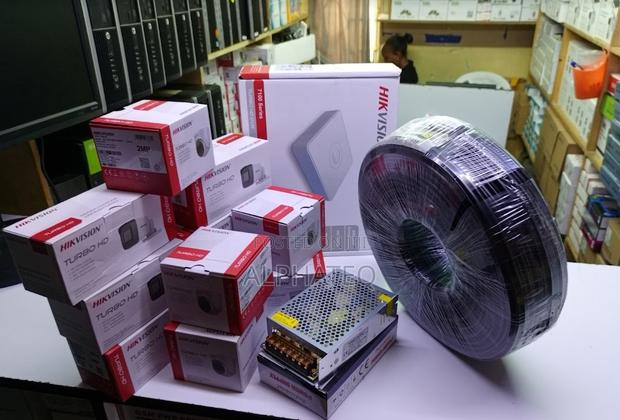 4 Channel CCTV Complete Set-Hikvision 1080P Four Cameras