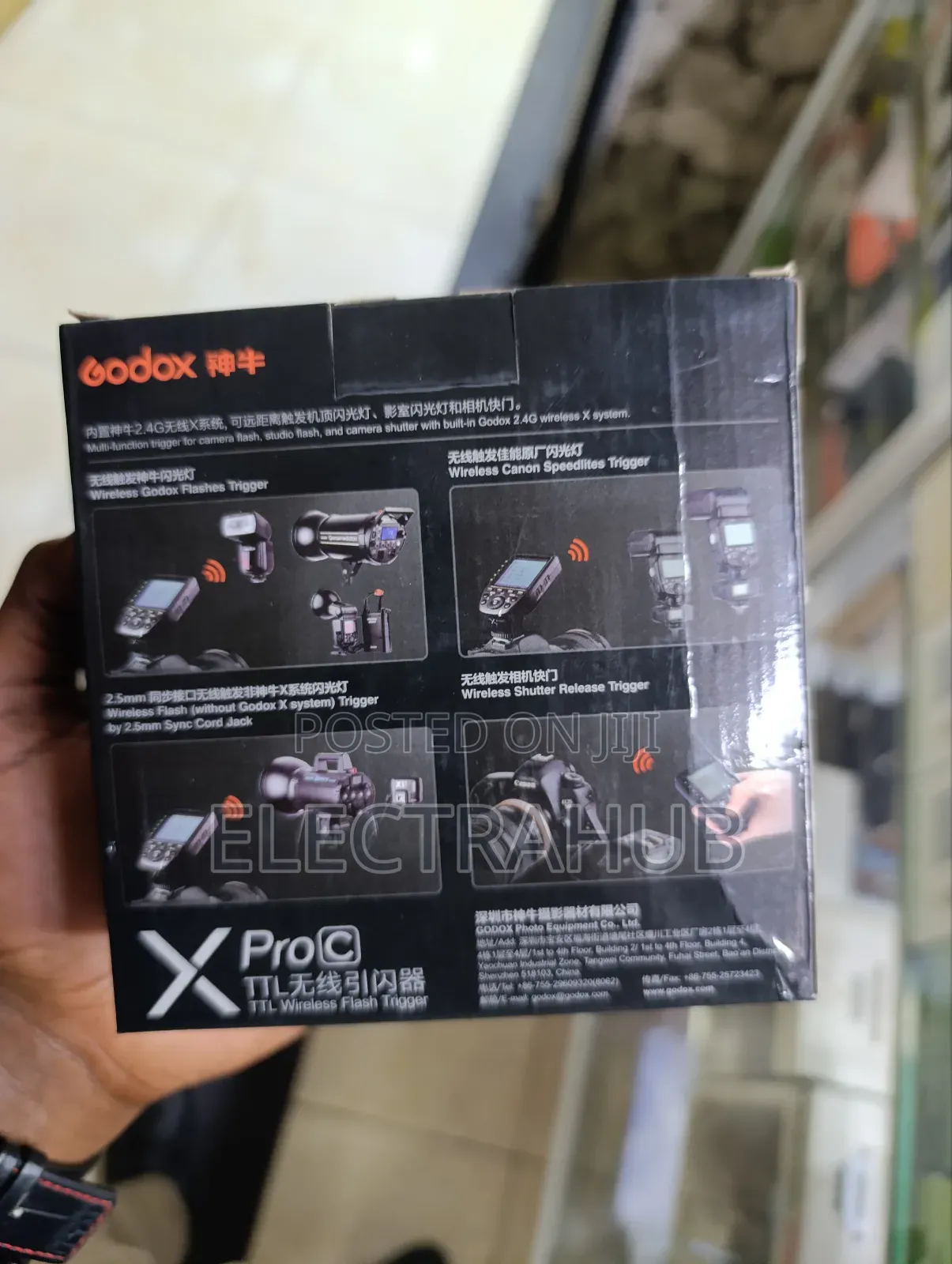 Godox X Pro C TTL Trigger New Sealed in a Shop