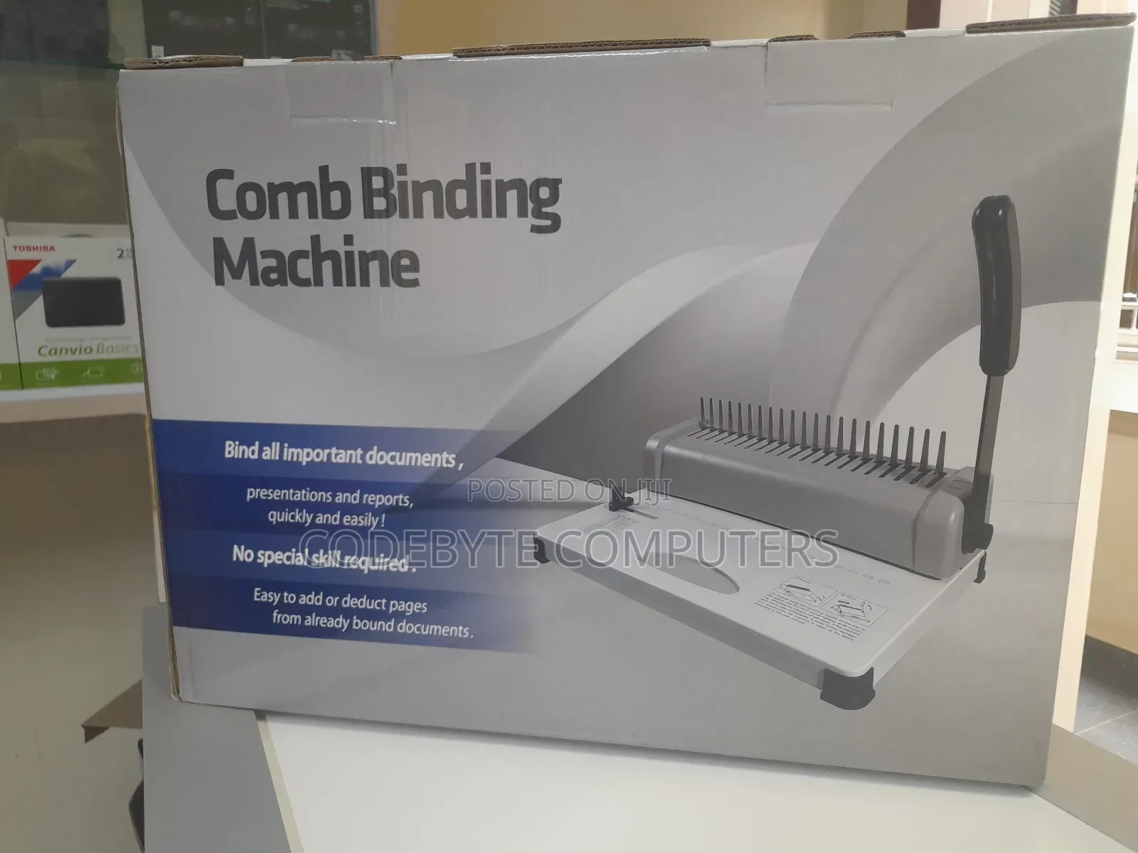 Comb Binding Machine