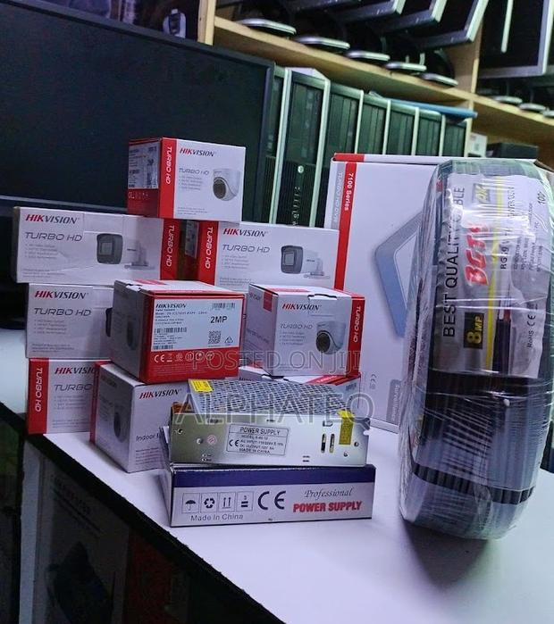 4 Camera Set Hikvision 2mp–CCTV Security Cameras Channel Kit - main view