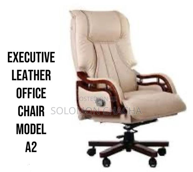 Executive Leather Office Chair Model A2 - main view