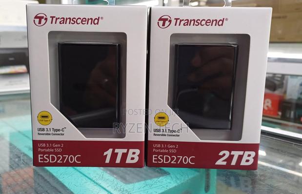 Transcend SSD ESD270C 2TB - main view