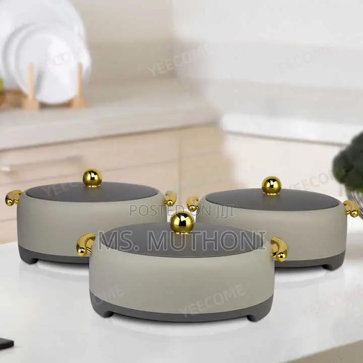 Premium Quality *Oval Luxurious Classy Insulated Hotpots*