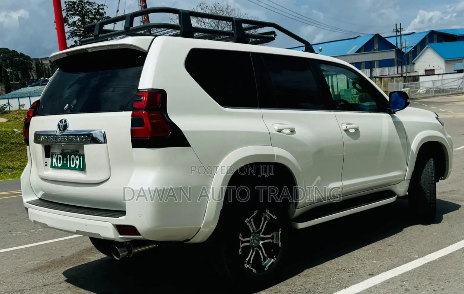 Toyota Land Cruiser Prado 2.8 2018 White