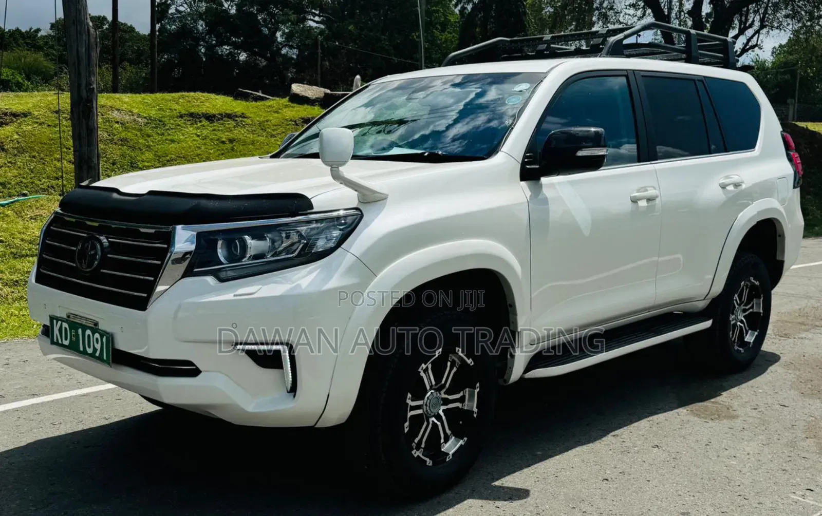 Toyota Land Cruiser Prado 2.8 2018 White