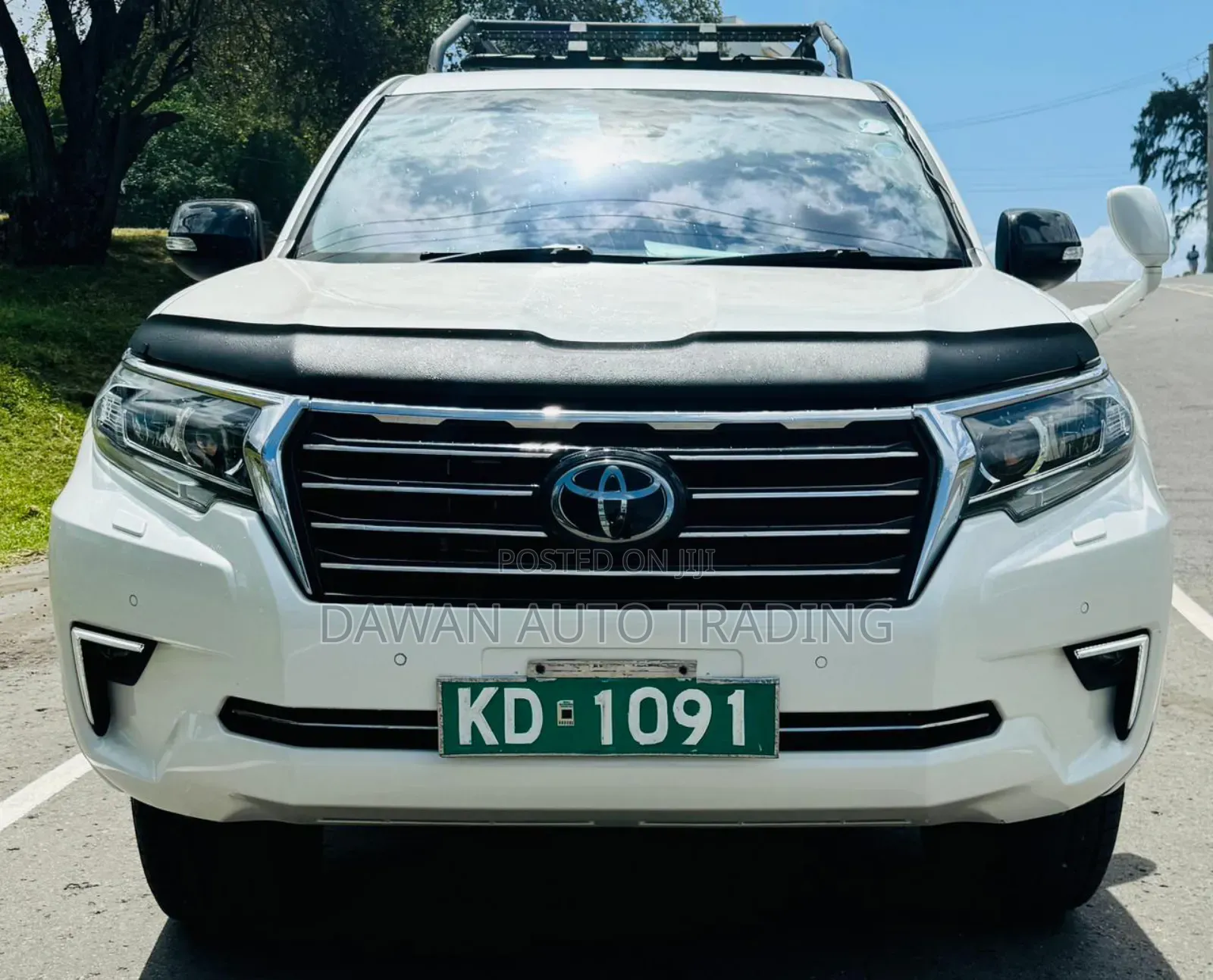 Toyota Land Cruiser Prado 2.8 2018 White