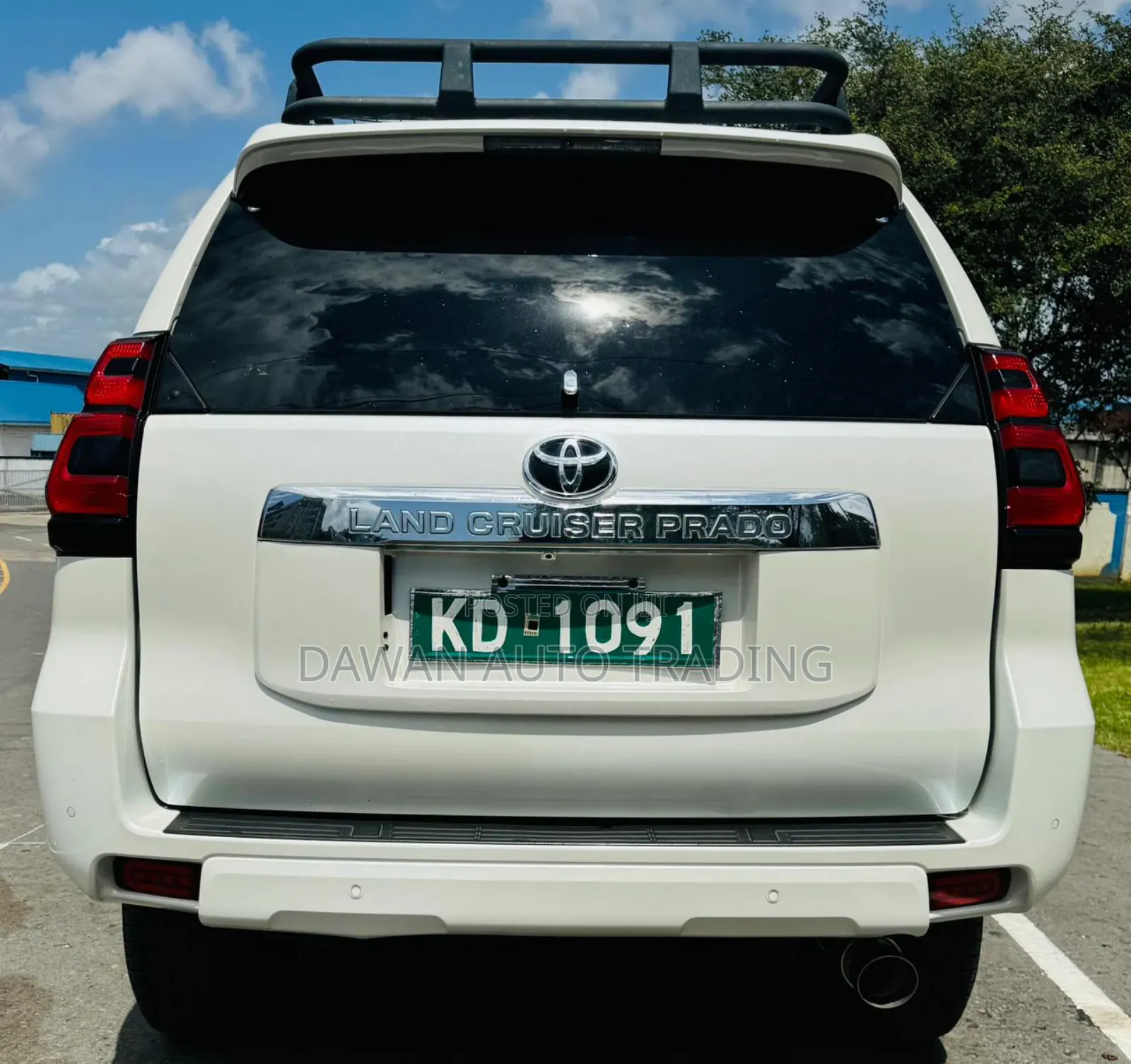 Toyota Land Cruiser Prado 2.8 2018 White
