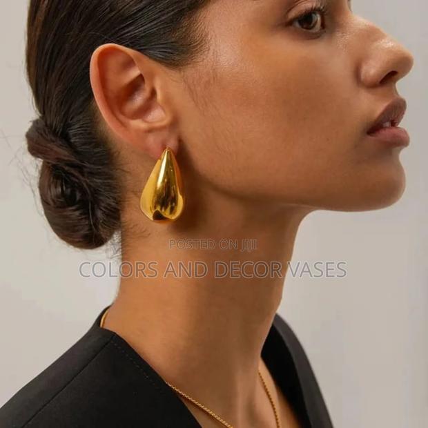 Teardrop Earrings Latest Style - thumbnail 2