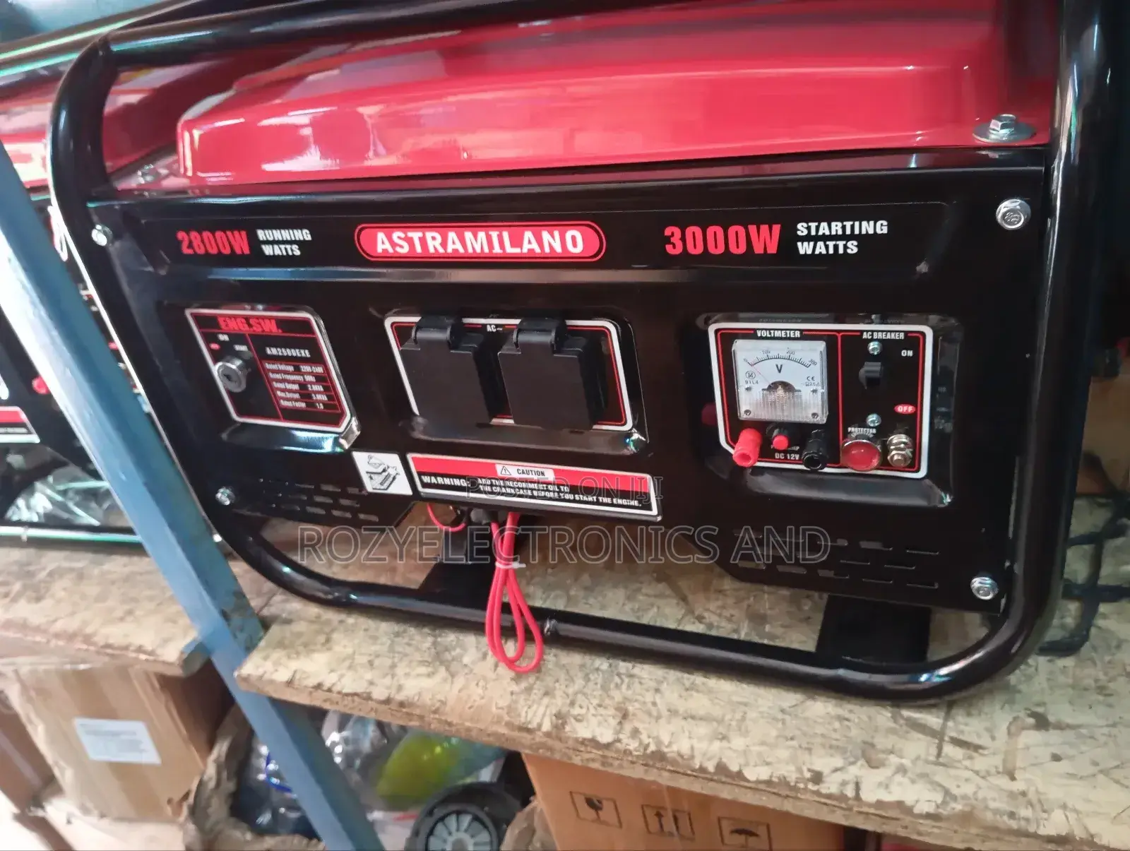 Astimirano Generator Start Watts 3000watts
